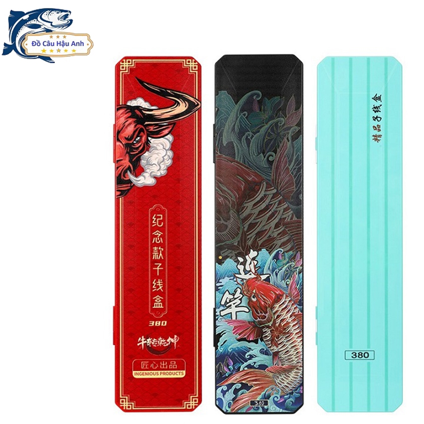 Hộp đựng lưỡi câu đài lưỡi câu đôi thẻo câu cá chuyên dụng câu đài HPK8 - Hậu Anh FISHING