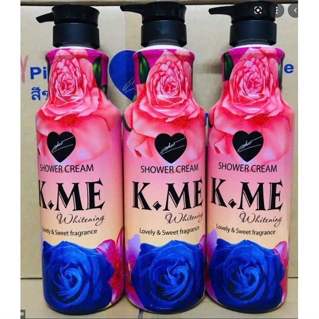 Sữa tắm Kme Thái Lan hương hoa hồng 1200ml