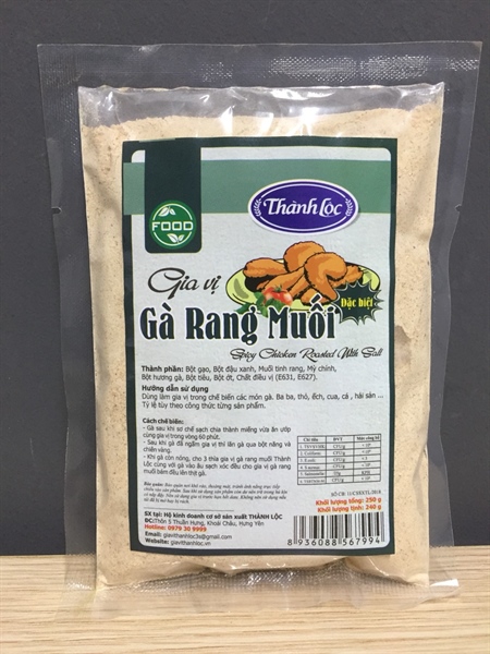 2Combo /Gia vị gà rang muối G250g (240g)