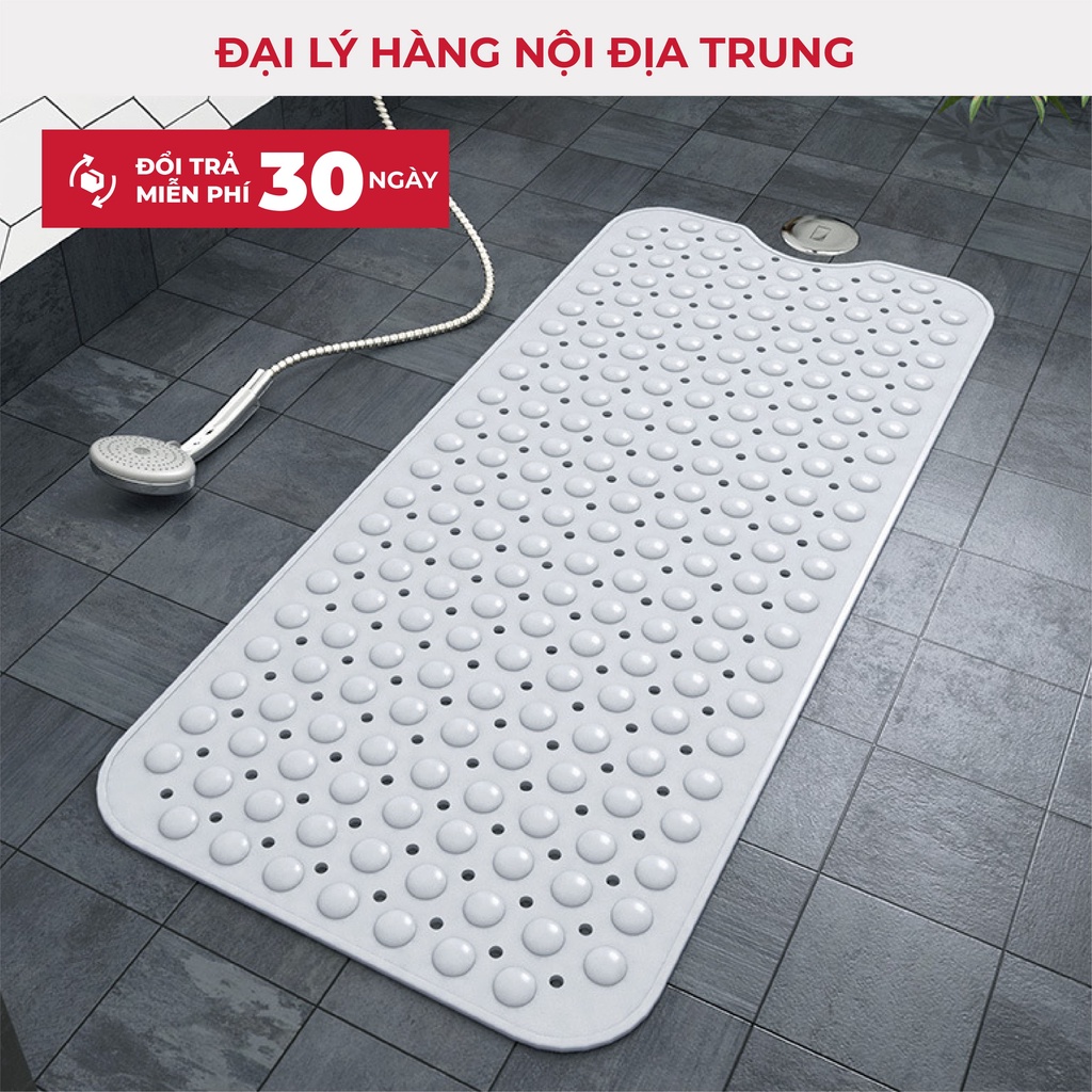 Thảm nhà tắm chống trơn trượt PVC - Hàng nội địa Trung – thảm lau chân cao cấp siêu thấm nước 1824110090911