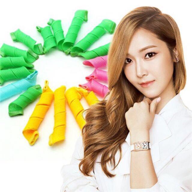18 Lô Cuốn Làm Xoăn Tóc Không Dùng Nhiệt