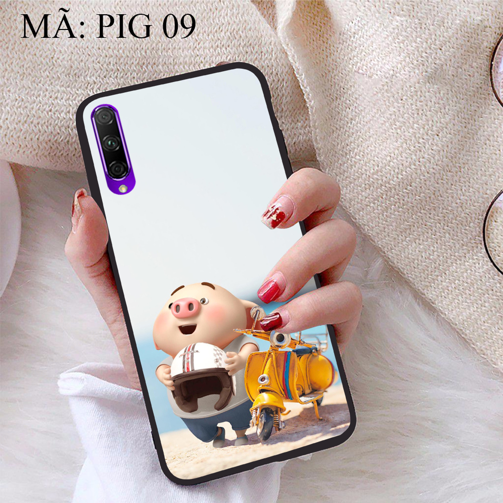 [HCM]Ốp lưng iCase dành cho Huawei Y9S viền dẻo TPU BST Pig Cute
