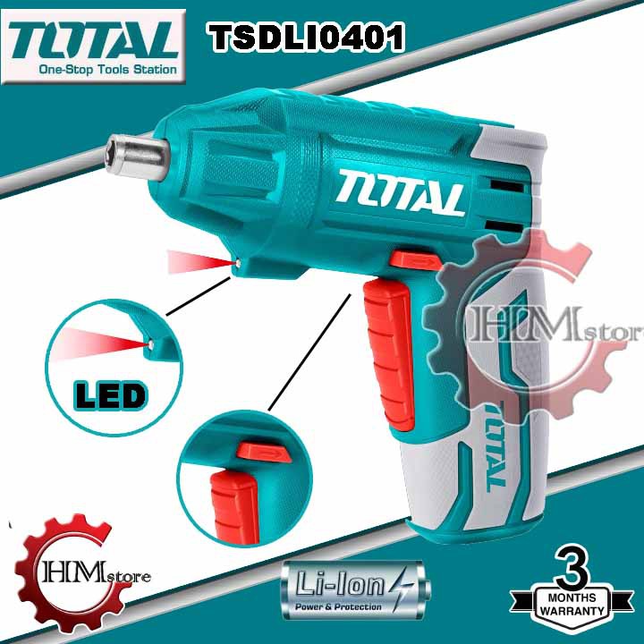 Máy vặn vít dùng pin total tsdli0401