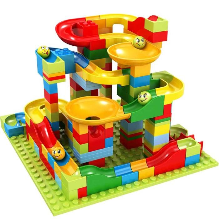 Bộ xếp hình lego cầu trượt 168 chi tiết HLS020