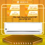 Máy lạnh Sharp Inverter 1 HP AH-XP10CHW - GIAO TOÀN QUỐC - CHỈ MIỄN PHÍ HCM