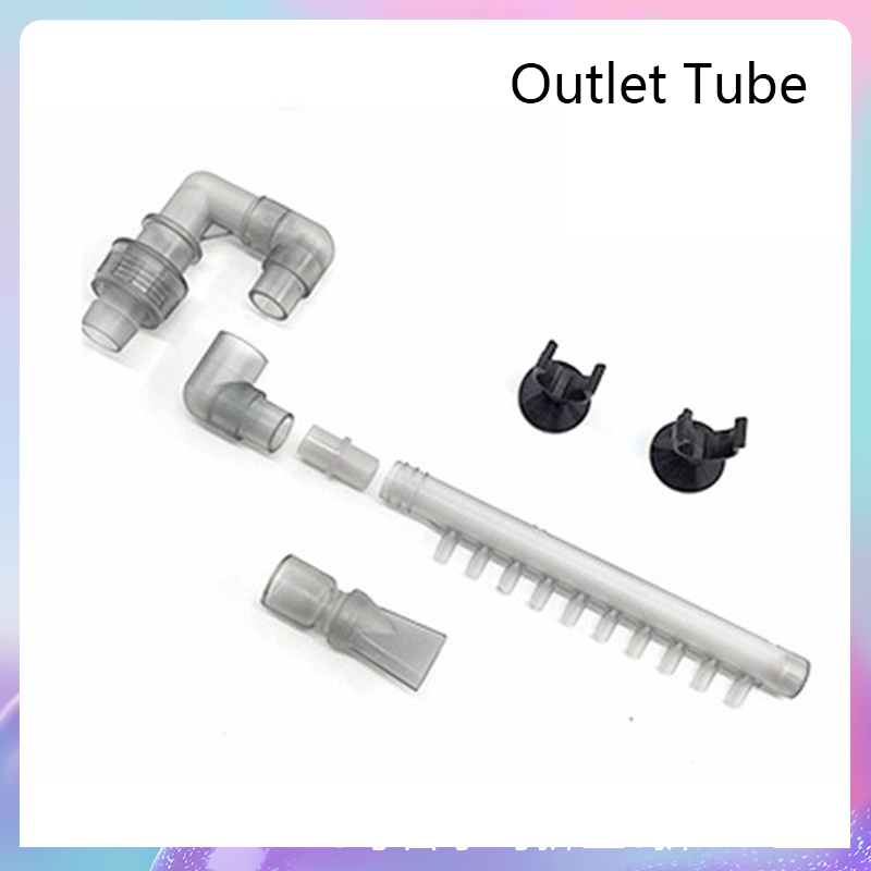 Hw-602b/hw-603b ống nước chảy ra bộ lọc bể cá, bộ phận bên ngoài