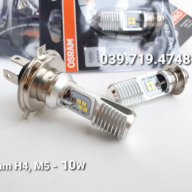 Đèn led Osram H4, M5 Sáng gom
