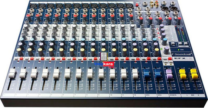 Mixer Soundcraft EFX-12 âm thanh hay hàng chất lượng hiệu ứng đầy đủ sân khấu chuyên nghiệp