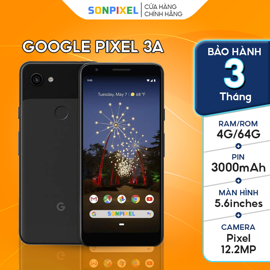 Điện thoại Google Pixel 3A Chip 670 ram 4G/64G like new Chính hãng, SonPixel.