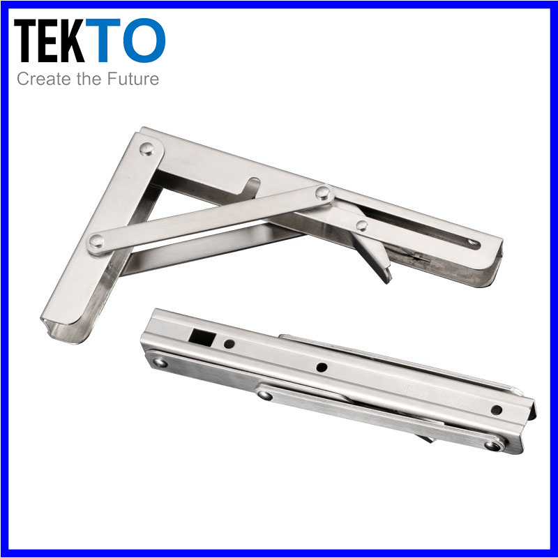 Inox -1 Cặp Bản Lề Gập Thông Minh Chịu Lực Pát Kẹp Chữ L Treo Tường Đa Năng-030
