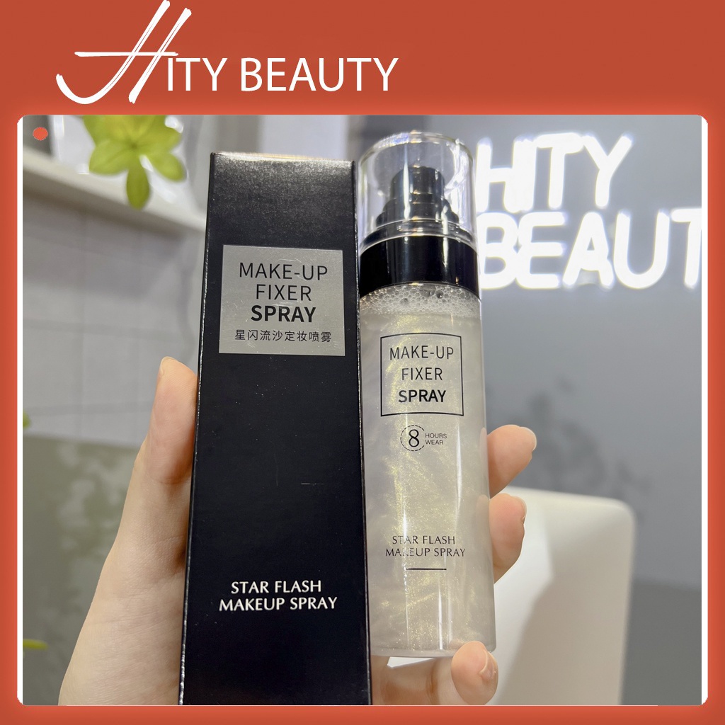 HCM - Xịt khóa nền MAKEUP FIXER SPRAY giữ chặt lớp trang điểm tự nhiên, căng bóng 100ml
