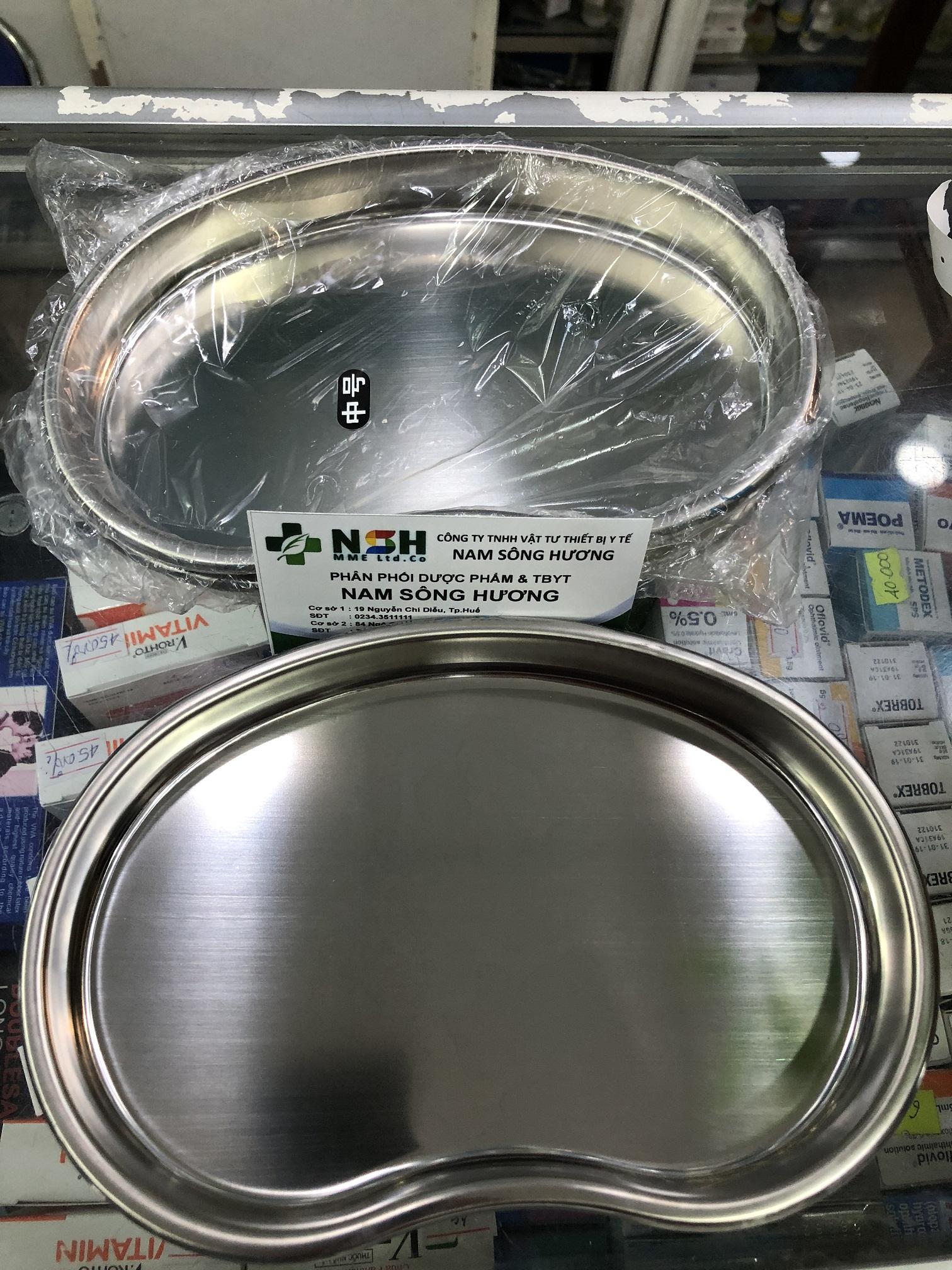 Khay inox quả đậu khay đậu cạn inox, khay inox hạt đậu nông cạn 20cm chống gỉ hàng đẹp
