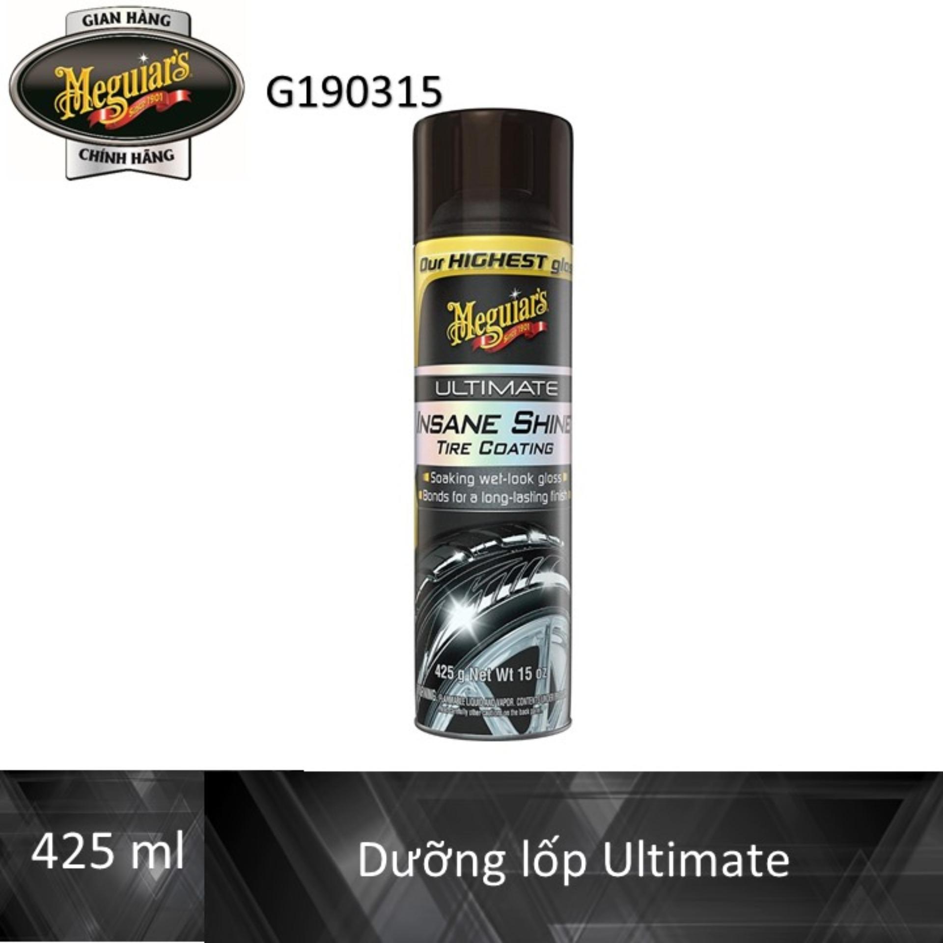 Meguiar's Dưỡng lốp dòng Ultimate dạng xịt G190315