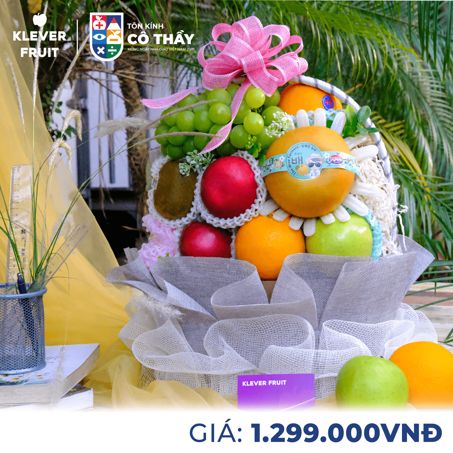 Giỏ quà quà 20/11 - 1.299k