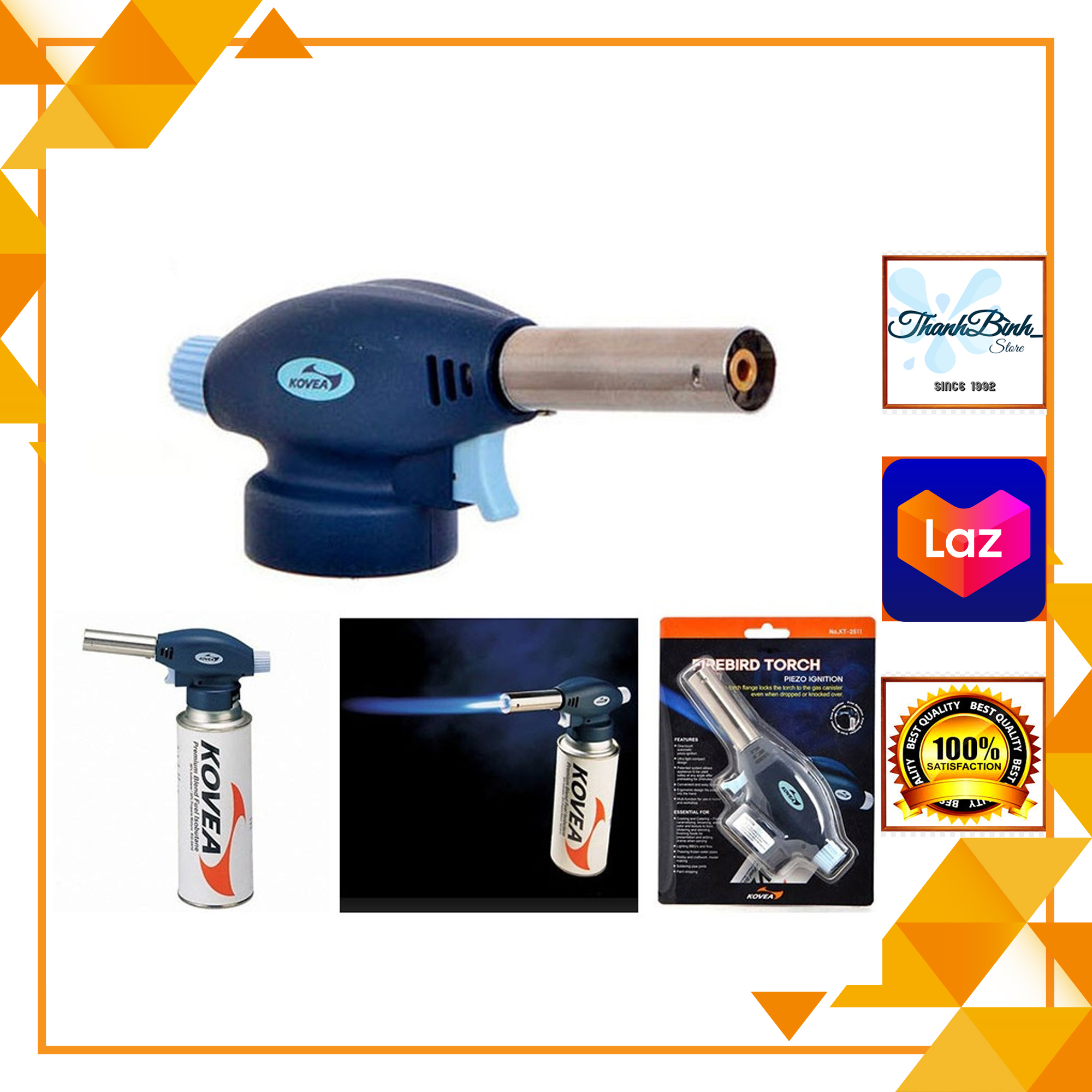Đầu khò ga tự bật kovea- chính hãng