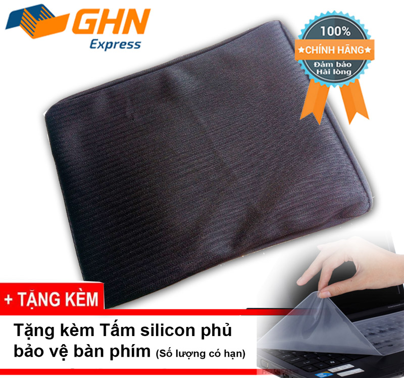 Túi chống sốc laptop chuyên dụng 14inch, đệm siêu dầy (Màu đen)