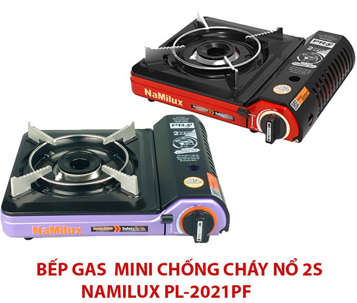 [HCM]BẾP GAS MINI NAMILUX CHỐNG NỔ 2S NAMILUX NA-2021PF-HÀNG CHÍNH HÃNG 100%