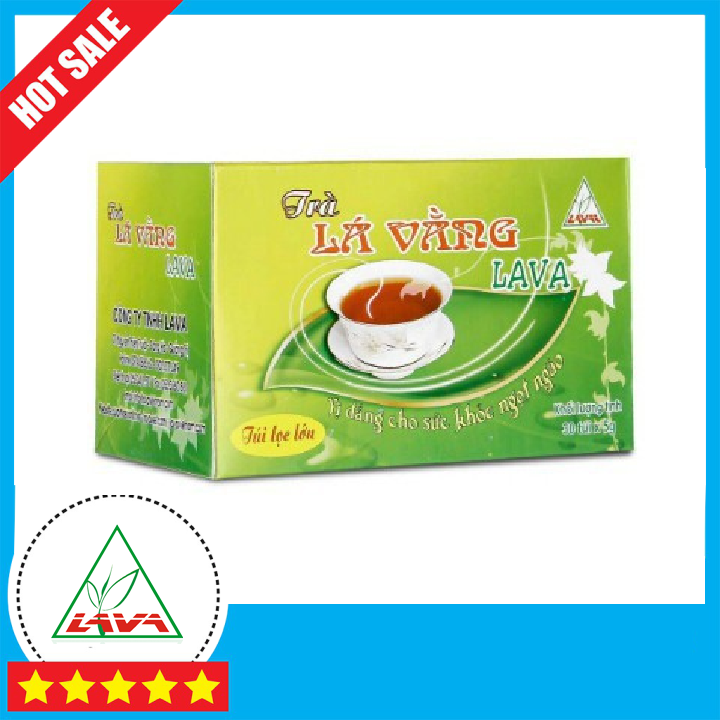 Trà lá vằng lava - kích thích tiêu hóa, giúp ngủ ngon giấc