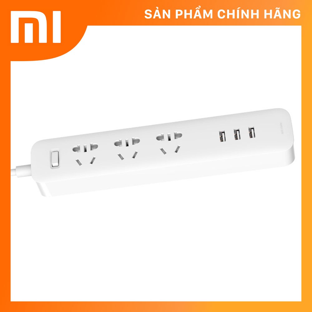 Ổ cắm điện Xiaomi kèm 3 cổng sạc USB