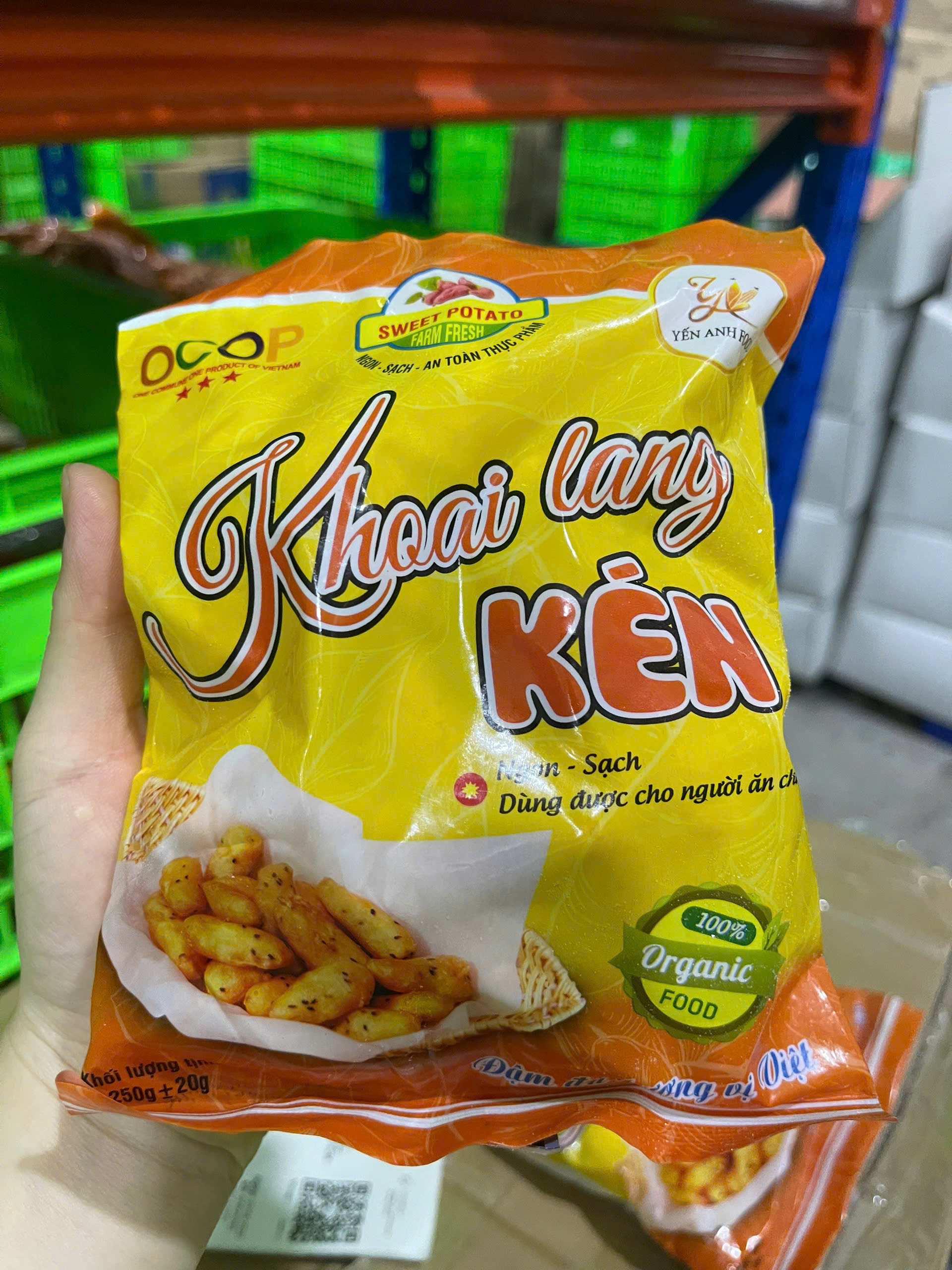 Khoai Lang Kén - Túi 250g (giao tphcm)