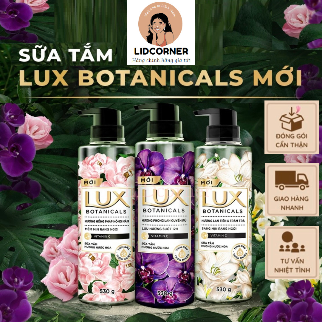 Sữa tắm nước hoa Lux Botanicals 530g 540g 570g