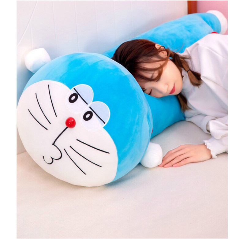 Gấu Bông Doremon Nằm Size 60cm 1m, Gấu Bông Doraemon To, Kiểu Dáng Cute Qùa Tặng sinh nhật