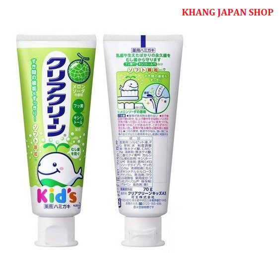Kem đánh răng Kao Kids vị dưa gang 70g
