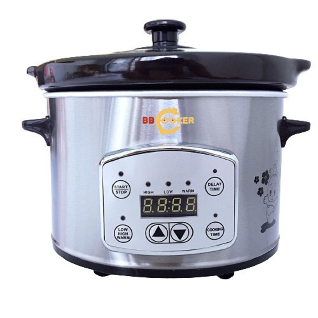 Nồi chưng yến điện, nồi nấu chậm tự động bbcooker 1.5l ds15