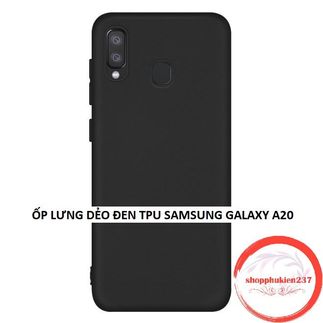 Ốp dẻo đen samsung galaxy a20 a30 ốp dẻo tpu đen cao cấp