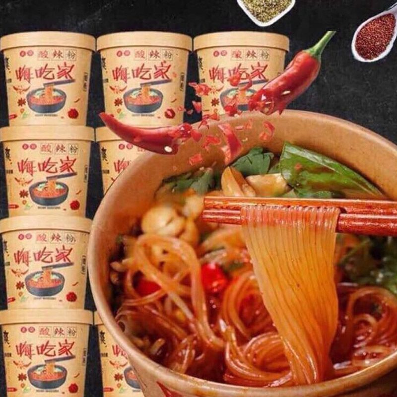 Miến chua cay trùng khánh loại ngon - Thùng 6 hộp