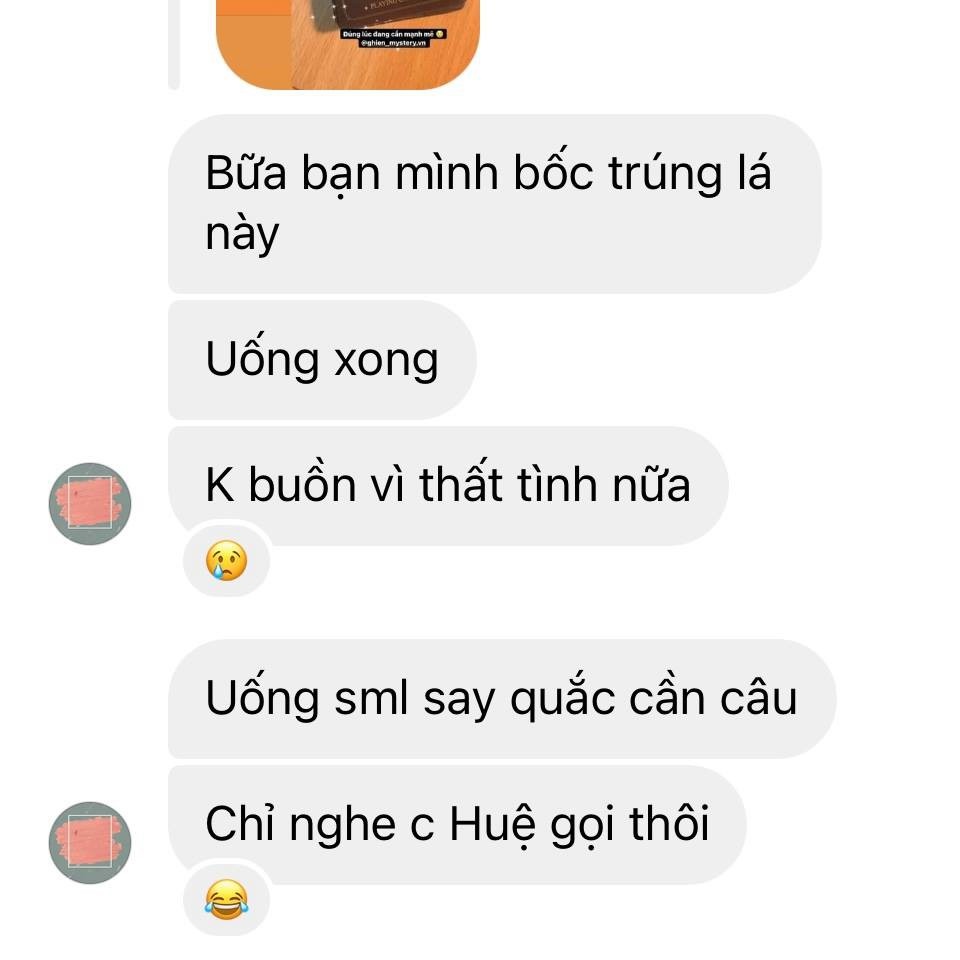 ▲ Bộ bài gây cười Phê Far - Drinking Game chơi vui vẻ với bạn bè hội nhóm đem lại cảm xúc gần gũi Ghiền Mystery