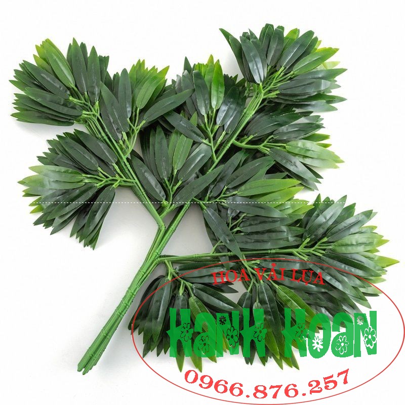 Combo sỉ 10 cành lá tre loại 1 cao cấp  - cây lá giả