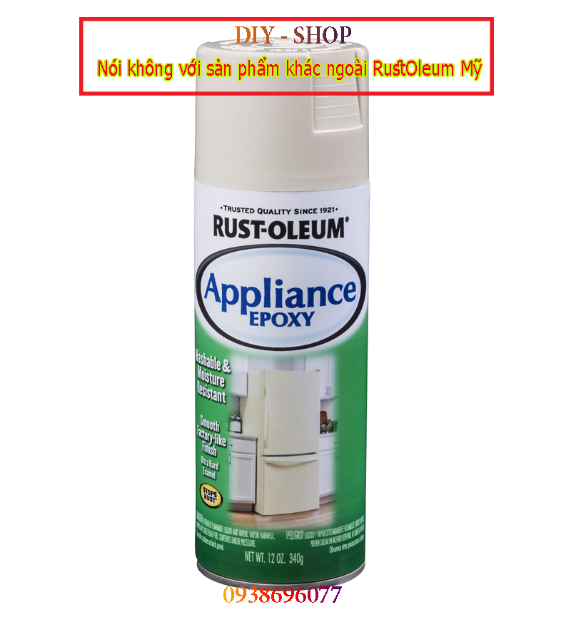 Sơn mới đồ gia dụng - appliance epoxy rust-oleum- diy - shop