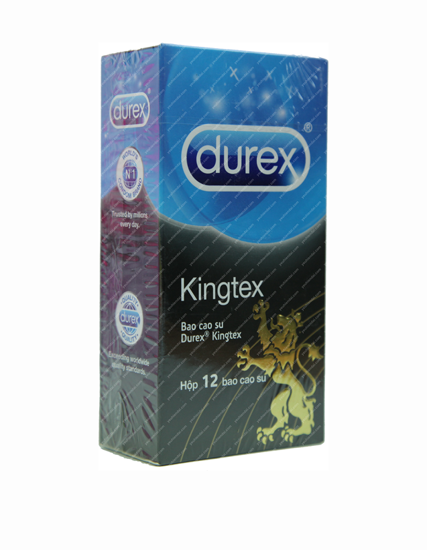 Bao Cao Su Size Nhỏ 49mm ôm Khít Durex Kingtex Thái 12c (Thái Lan)