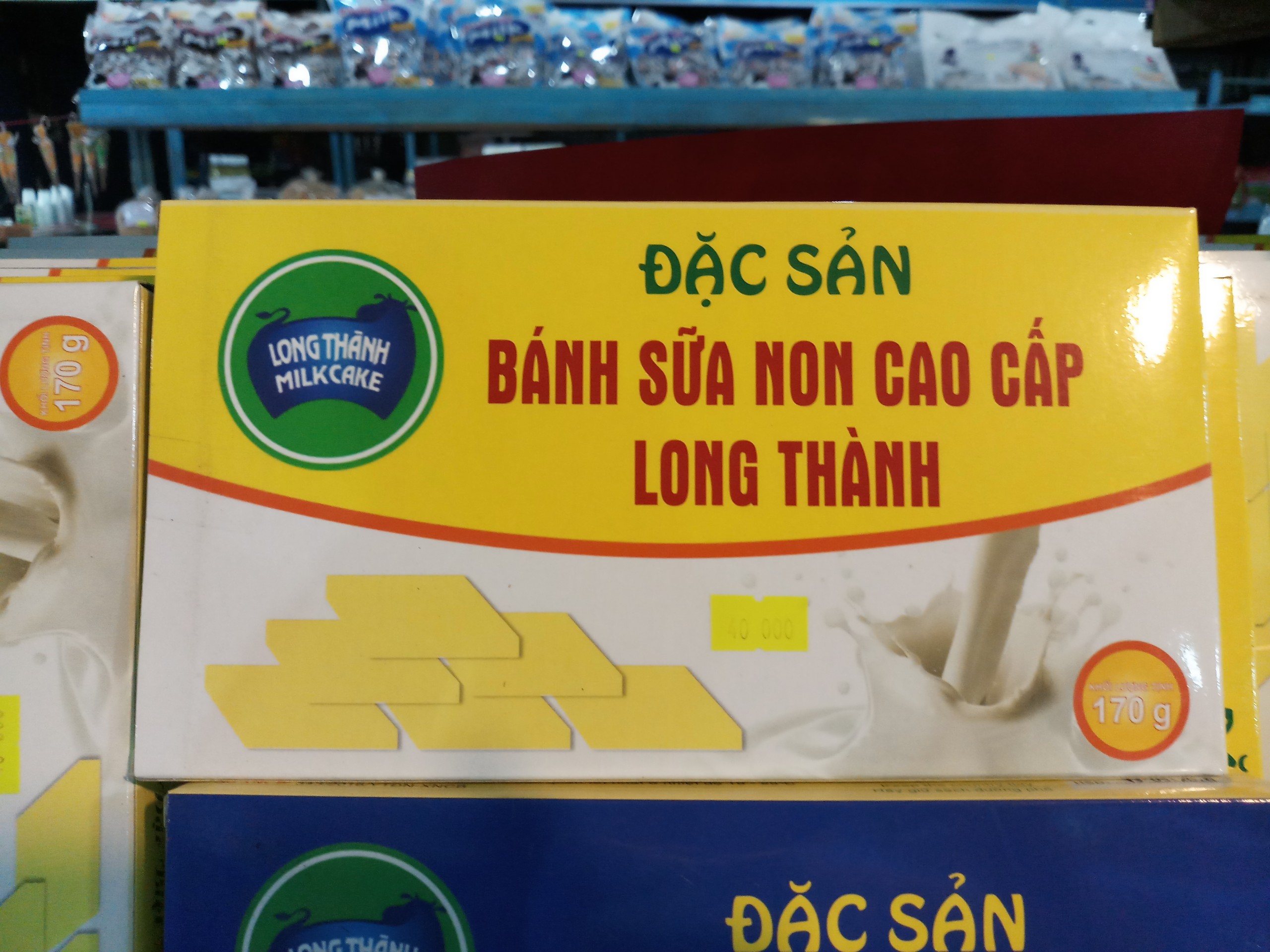 Combo 5 bánh sữa NON nguyên chất LONG THÀNH MILKCAKE ít đường