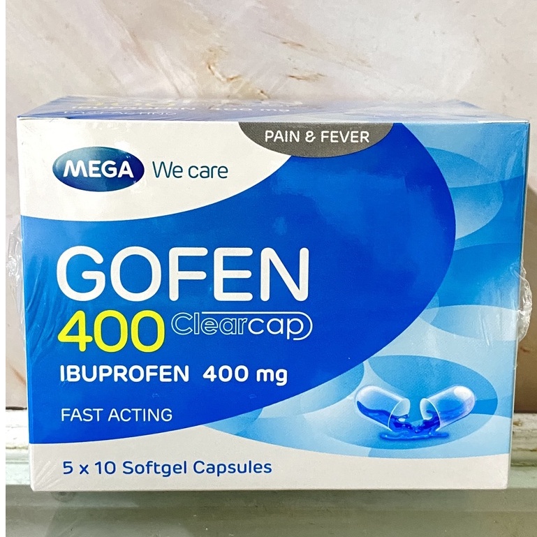 Gofen 400 thái lan - hộp 5 vỉ x 10 viên