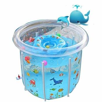 BỂ BƠI CHO TRẺ SƠ SINH VÀ TRẺ NHỎ - TẶNG PHAO ĐỠ CỔ