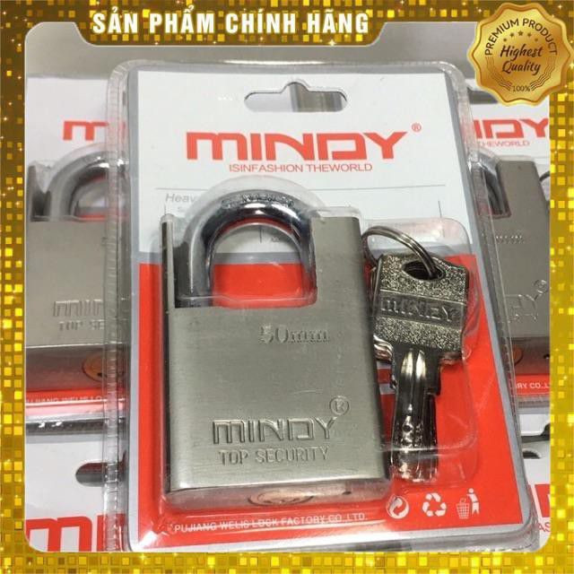 ミ★★彡 Ổ khóa chống cắt, ổ khóa 4 chìa Mindy 60mm, hàng chính hãng - Tiện lợi, an toàn, bảo vệ 24/24 những khi bạn cần