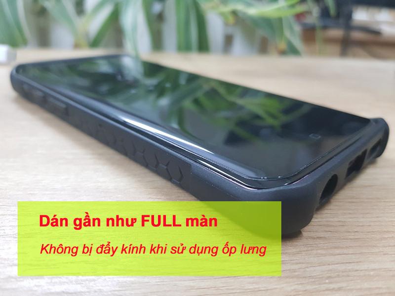 Dán cường lực full keo tia uv cho samsung s9 - s9 plus