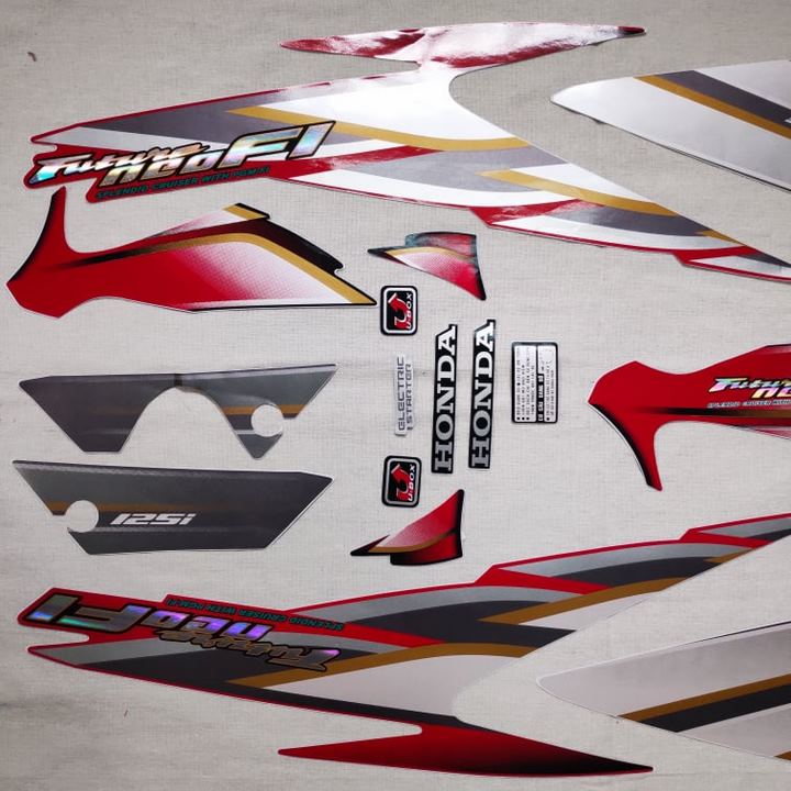 [MỚI VỀ] TRỌN BỘ TEM XE MÁY DÁN XE FUTURE NEO FI ĐỜI 2008 (DÁN XE MÀY ĐỎ ĐEN)