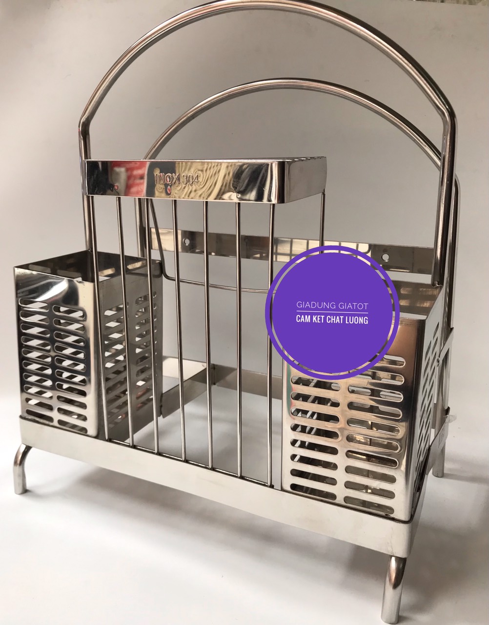 Kệ inox để dao thớt inox cao cấp 304