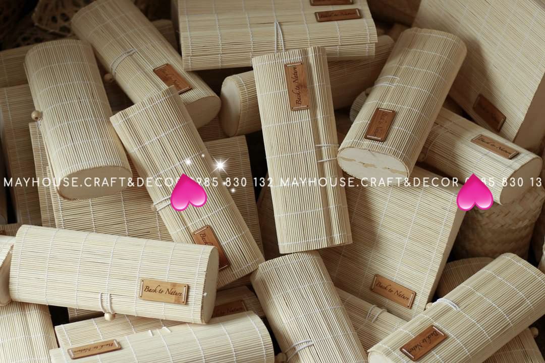 Hộp tre giỏ tre làn tre mã 003