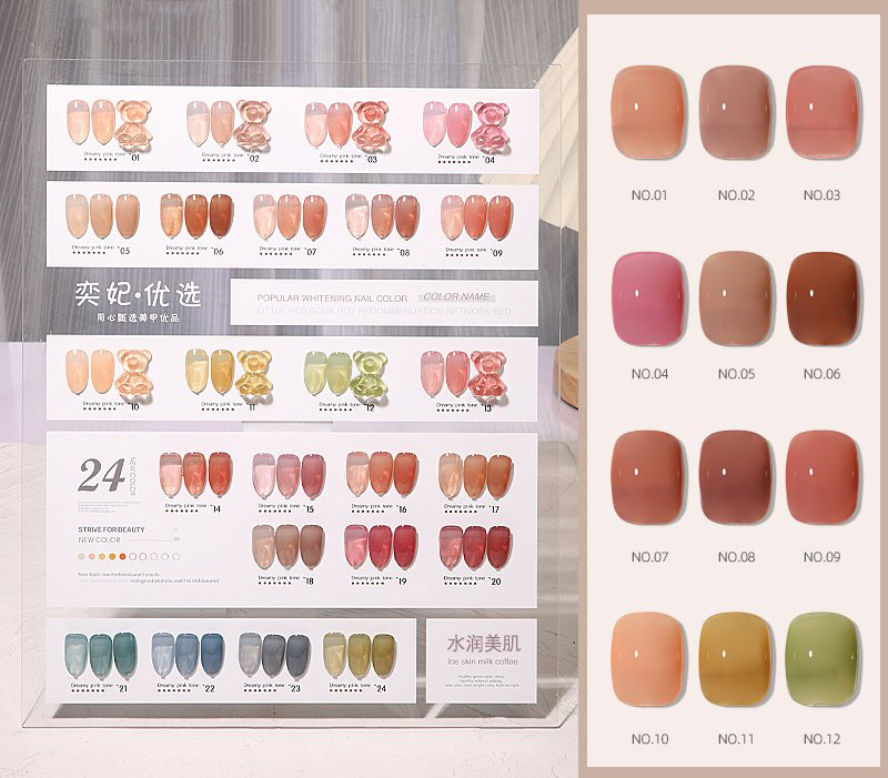 Sơn móng - sơn gel thạch - angels - 24 màu