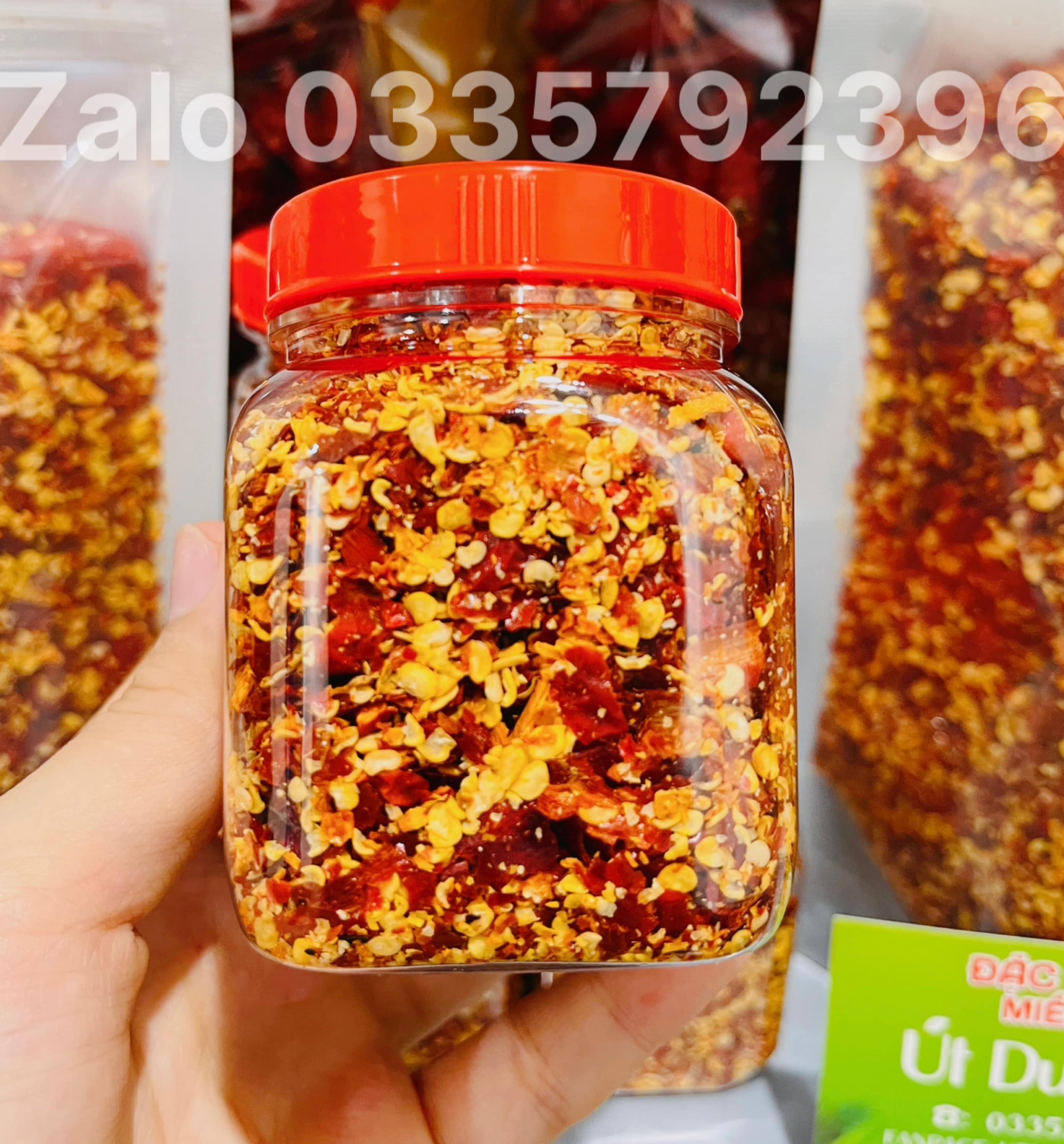 Ớt bột xay Bình Định siêu cay nhà làm nguyên chất - Tiệm Út Duyên 76 Đặc sản