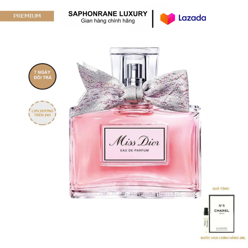  Nước hoa nữ Miss Dior Eau De Parfum 100ml_ Thanh lịch Gợi cảm Sang trọng 