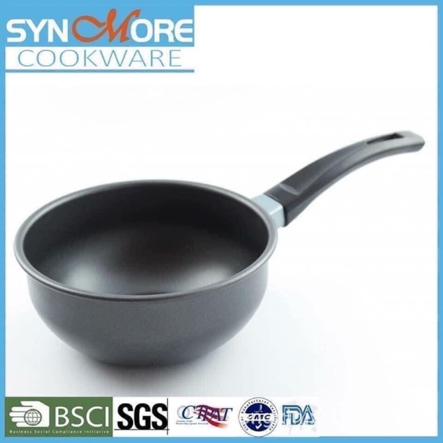 Chảo chống dính - chảo sâu lòng đế lõm size 18 sâu 6,5cm