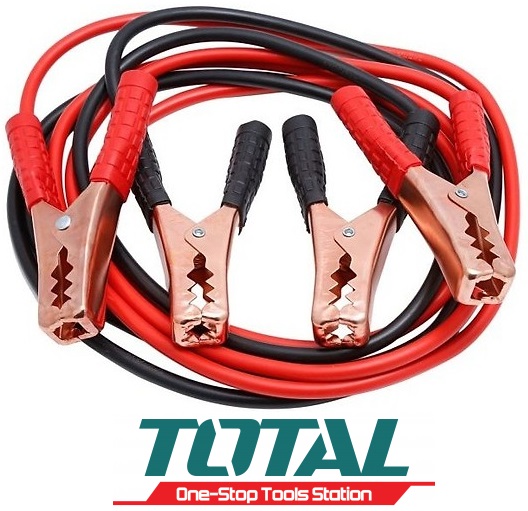Total dây câu bình ắc quy xe dây nối sạc bình ắc quy acquy 200amp 2.5m booster cable pbca12001 hbtcp2001