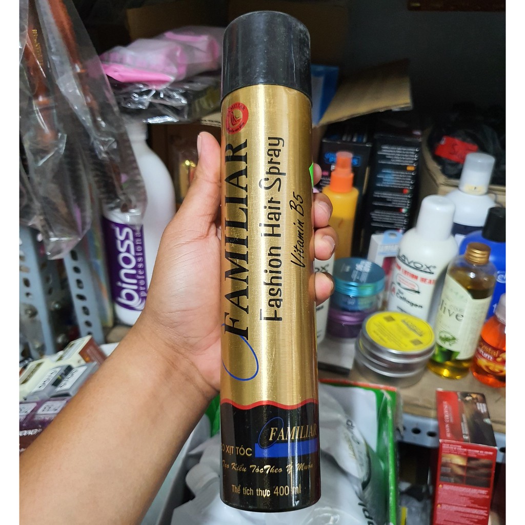 Keo Xịt Tóc Familiar Hair Spray 400Ml