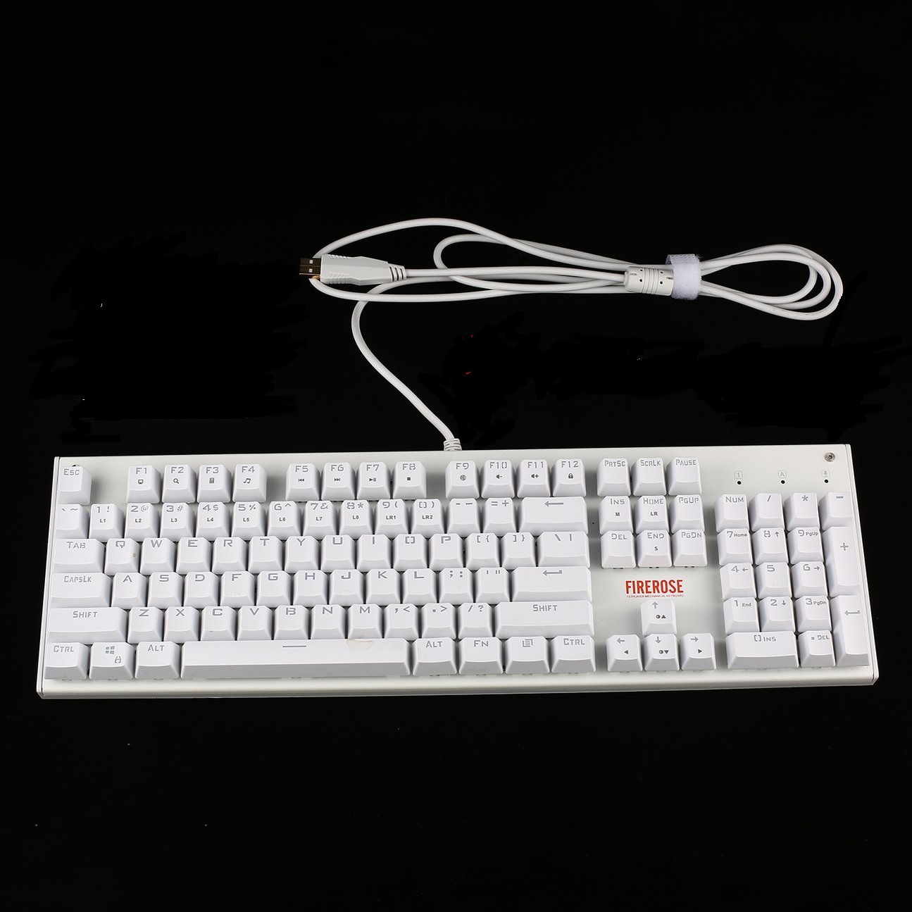 Bàn phím cơ 1stplayer dk3 blue switch trắng