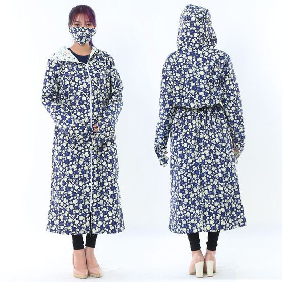 Áo chống nắng nữ toàn thân, váy áo chống nắng 2 lớp chất thô tặng kèm khẩu trang Zbra (Giao mẫu ngẫu nhiên) - ZCN02